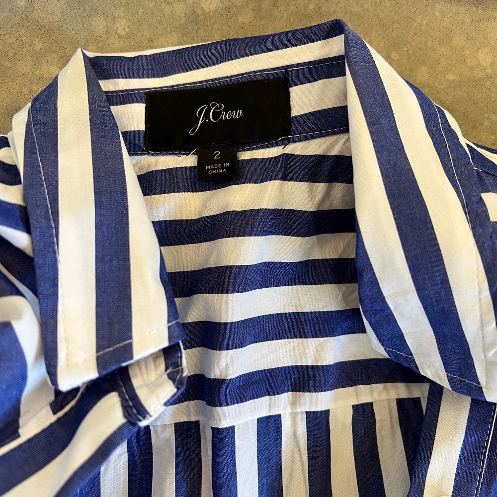 J Crew shirt dress